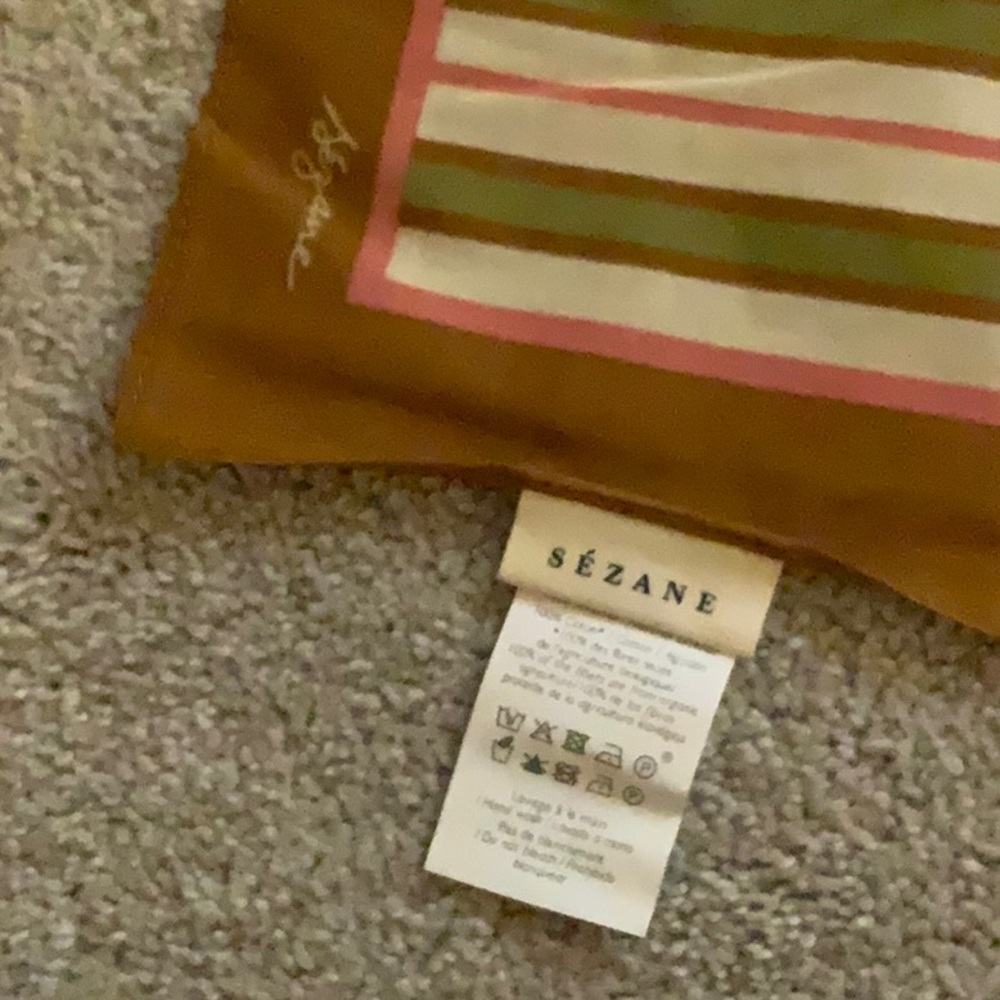 Sezane Scarf-Striped NWT - Picture 7 of 9